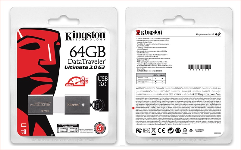 Тестирование пяти накопителей Kingston с интерфейсом USB 3.0 - 10 Тестирование пяти накопителей Kingston с интерфейсом USB 3.0 - 10