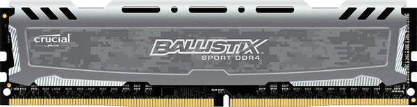 Модули Crucial Ballistix DDR4 поддерживают профили Intel XMP 2.0