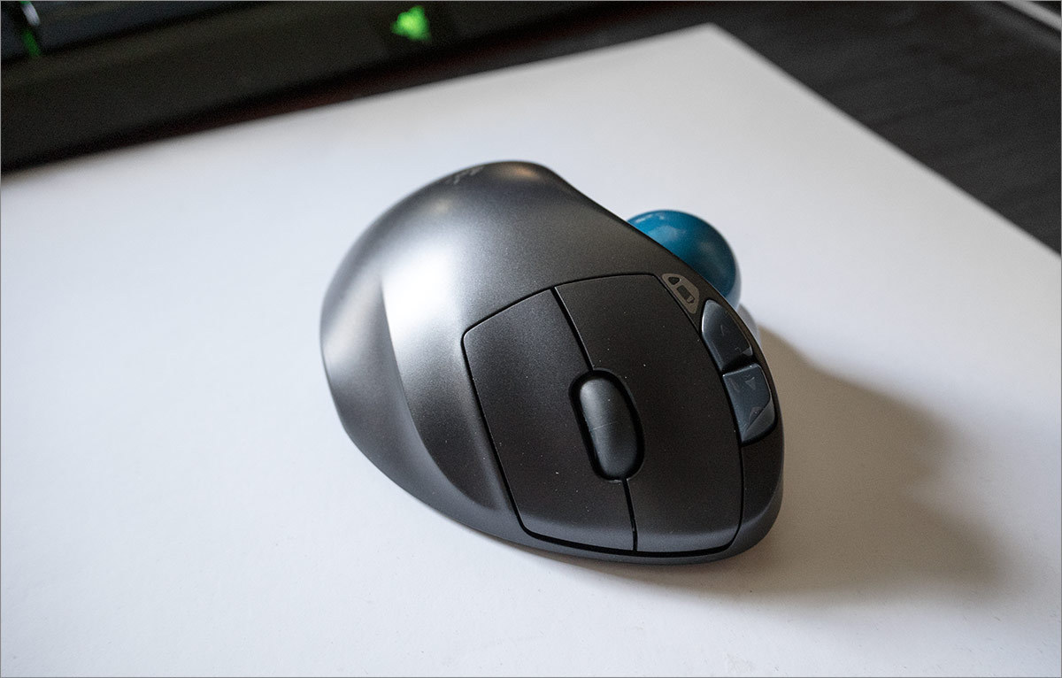 Мышь наоборот: Logitech M570 - 3