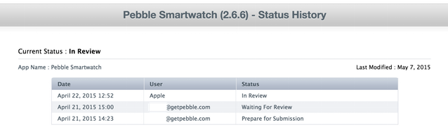 Apple задерживает публикацию iOS приложения Pebble Time - 10 image