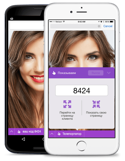 Как работает «Телепортатор»: ходим по сайту вместе с клиентом - 2 Как работает «Телепортатор»: ходим по сайту вместе с клиентом - 2