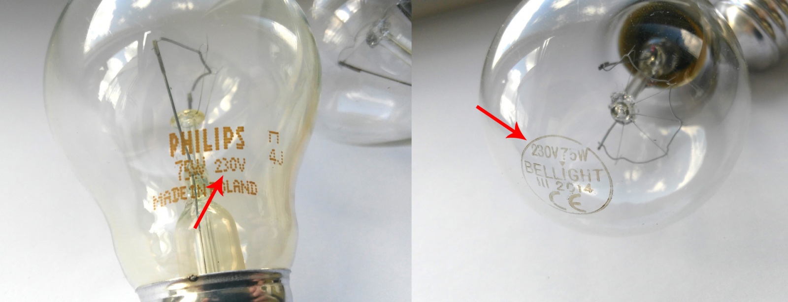 Как сравнить светодиодную лампу и лампу накаливания - 3