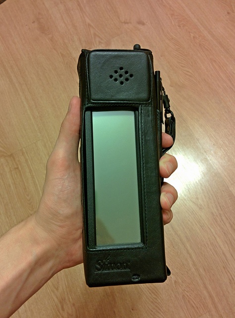 Загружаем картинки на IBM Simon - 2