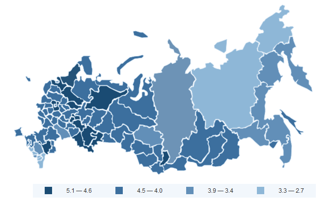 «Любовь и ненависть» на карте России, лето 2015: исследование эмоционального состояния 25 млн пользователей социальных медиа - 2