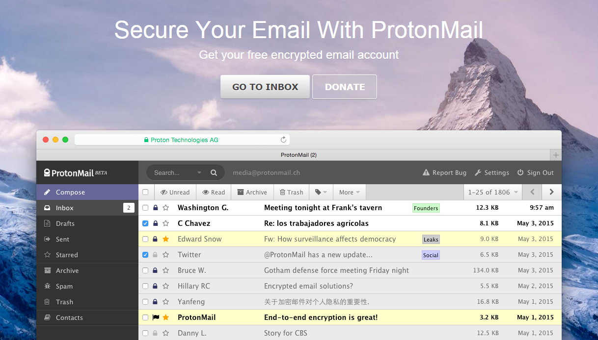 ProtonMail вышел из тени - 1 ProtonMail вышел из тени - 1