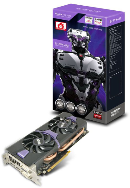 Многие 3D-карты серии Sapphire Radeon 300 очень похожи на модели предыдущего поколения