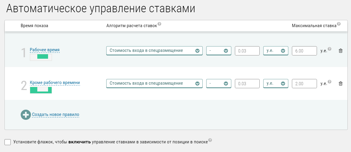 Принципы работы аукциона и поджимание в контекстной рекламе - 6