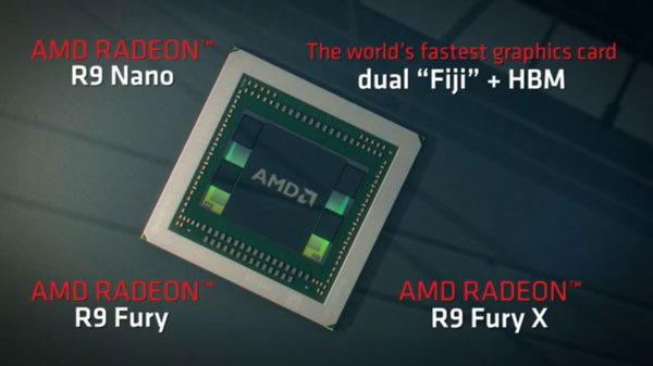 Представлены 3D-карты серии AMD Radeon R9 Fury — первые 3D-карты с памятью HBM