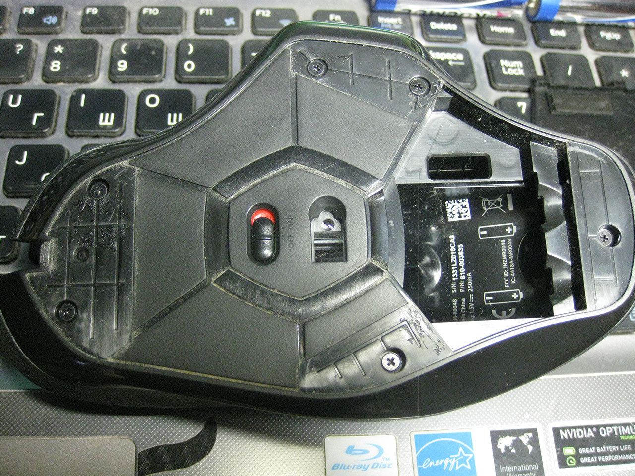 Замена умершей средней кнопки мыши Logitech G602 - 2