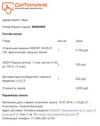 Лучшие решения юзабилити интернет-покупок: делаем клиенту приятно - 44 Лучшие решения юзабилити интернет-покупок: делаем клиенту приятно - 44