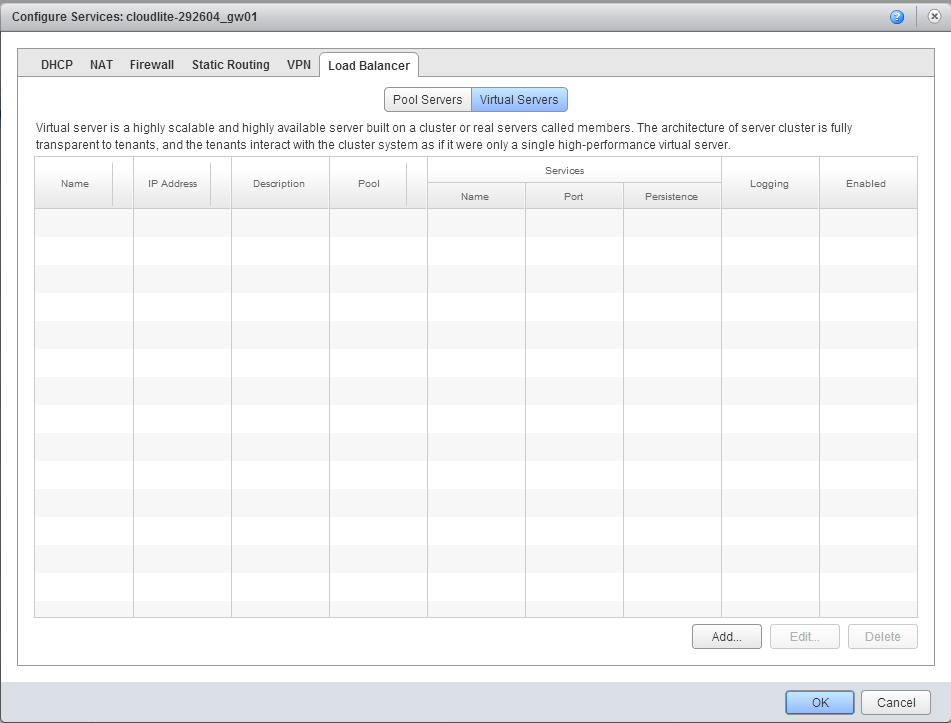 Настройка балансировщика нагрузки в VMware vCloud Director - 13 image