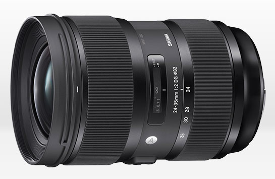 Сроки начала продаж и цену Sigma 24-35mm F2 DG HSM Art производитель обещает назвать позже