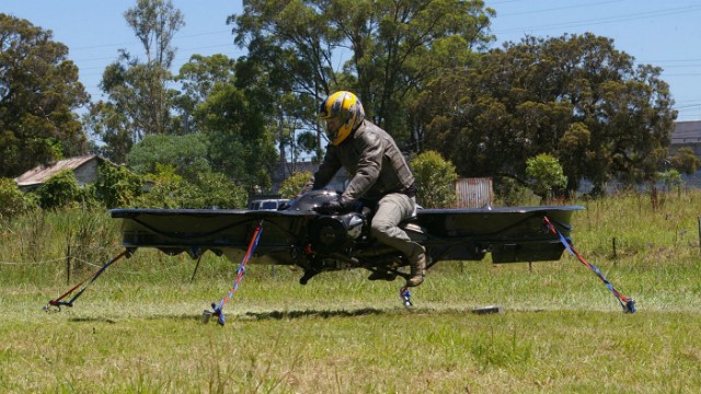 Летающий мотоцикл делают для армии США - 1