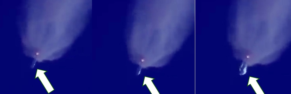 Гадаем о причинах аварии Falcon 9 - 4