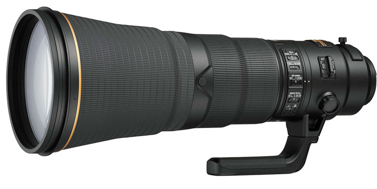 Продажи объективов AF-S Nikkor 600mm f/4E FL ED VR и AF-S Nikkor 500mm f/4E FL ED VR начнутся в середине этого месяца