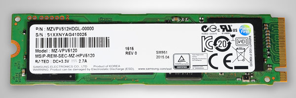 Samsung SSD NVM