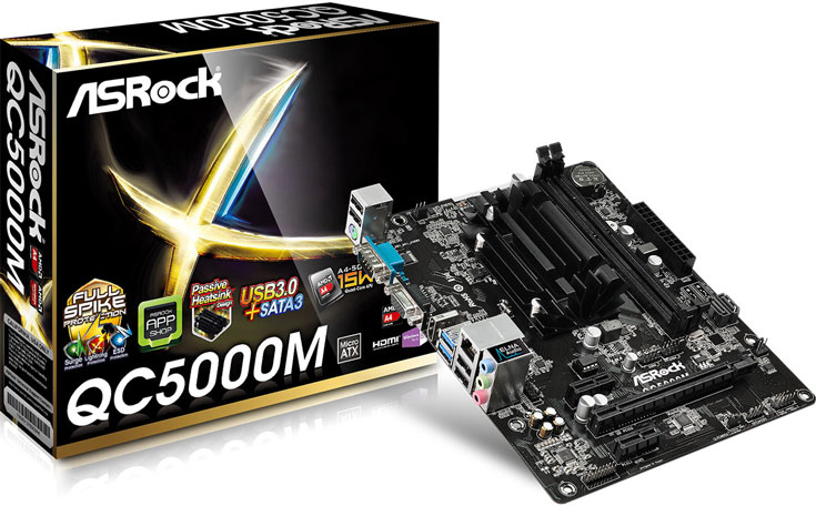 Основой звуковой подсистемы ASRock QC5000M служит  восьмиканальный звуковой кодек Realtek ALC887