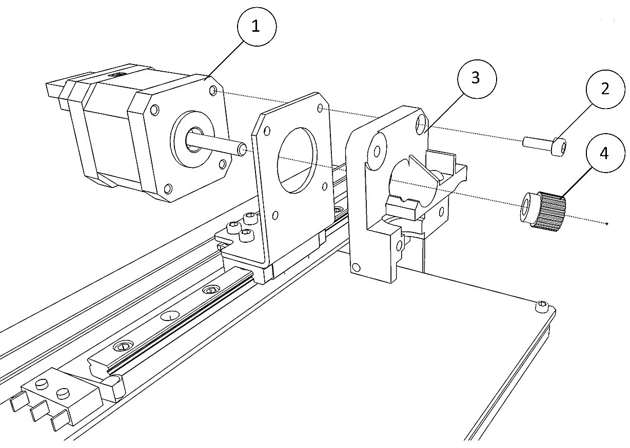 3d принтер схема сборки