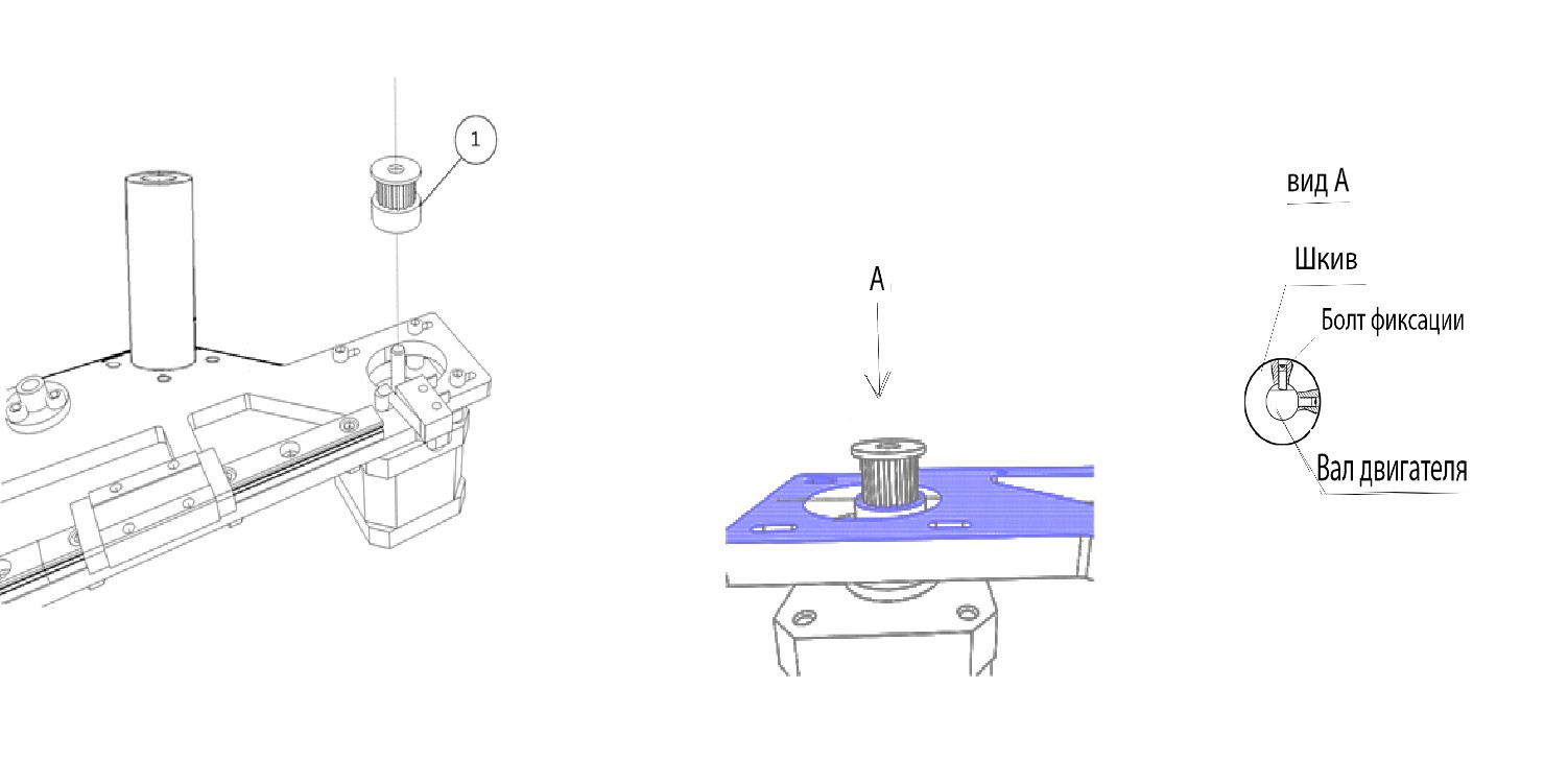 3d принтер схема сборки