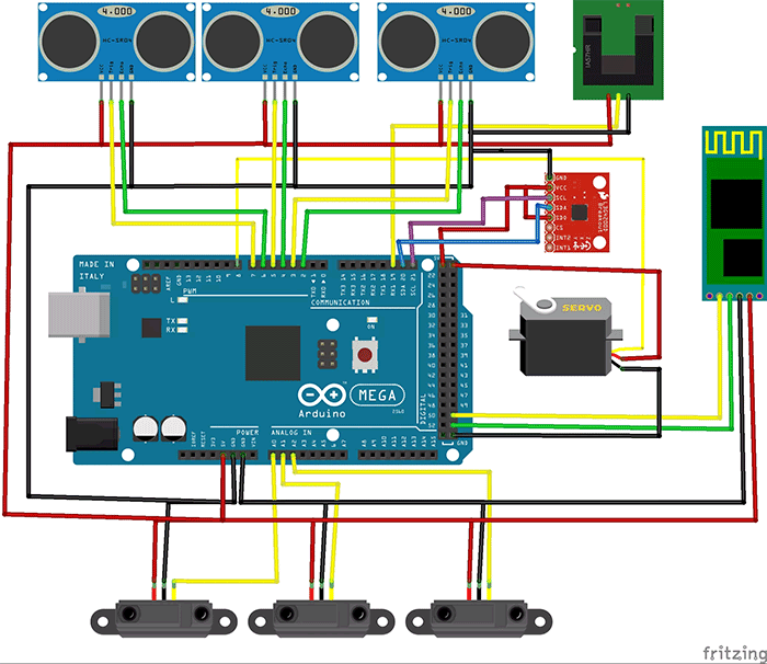 Студенты сделали самоуправляемый автомобиль на Arduino-Android - 3