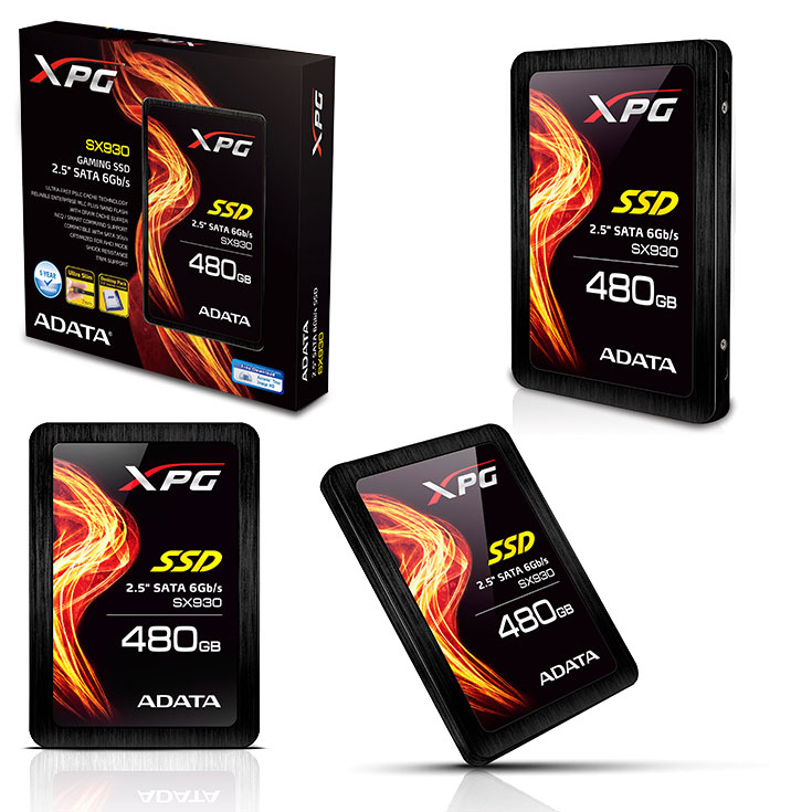 В накопителе Adata XPG SX930 установлен контроллер JMicron и флэш-память MLC Plus NAND