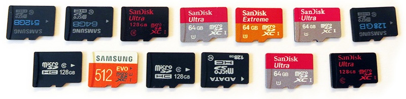 Как определить поддельную Micro SD флеш карту - 2 Micro SD подделки
