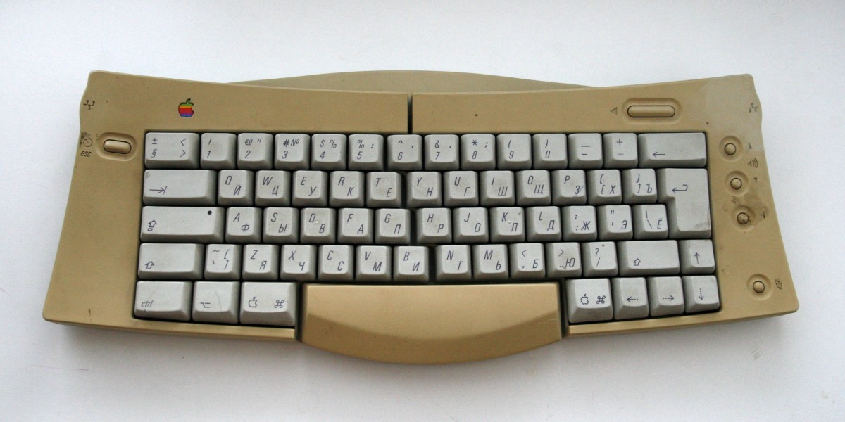 Восстановление Apple Adjustable Keyboard - 1