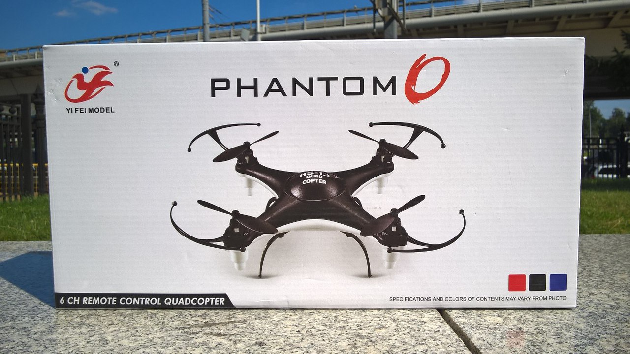 Небольшой квадрокоптер Yifei Model XS за скромные 20$ из поднебесной - 2 Небольшой квадрокоптер Yifei Model XS за скромные 20$ из поднебесной - 2