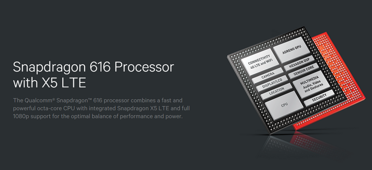 Платформа Snapdragon 616 почти не отличается от Snapdragon 615