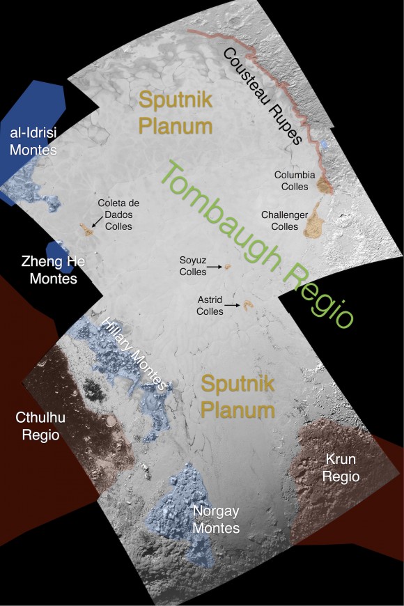 NASA выложило первые карты Плутона и Харона - 2