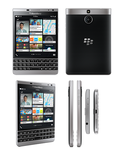 Представлен смартфон BlackBerry Passport Silver Edition