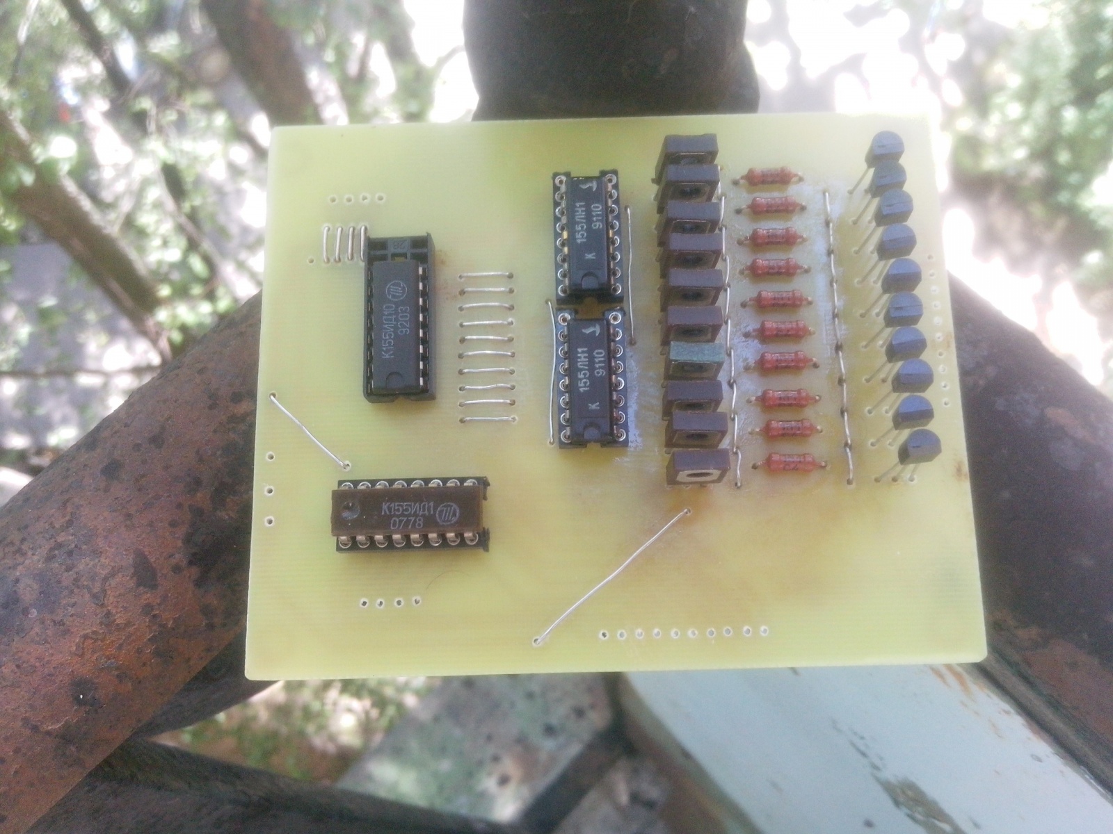 Nixie clock на одном порте — ATmega8 - 5 image