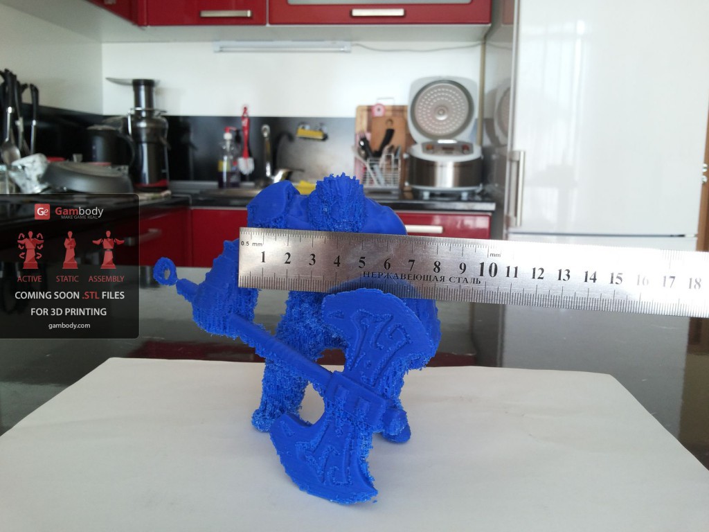 3D принтер VS Axe (Dota2) Ч.2 - 35 3D принтер VS Axe (Dota2) Ч.2 - 35