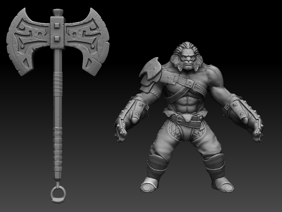 3D принтер VS Axe (Dota2) Ч.2 - 5 3D принтер VS Axe (Dota2) Ч.2 - 5