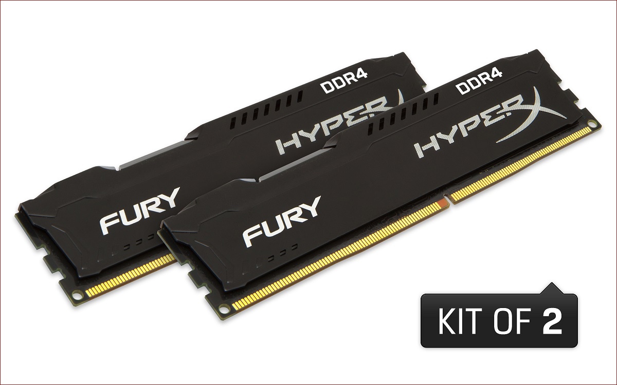 [Анонс] HyperX представил оперативную память Fury DDR4 для платформы Intel Skylake-S Socket 1151 - 1