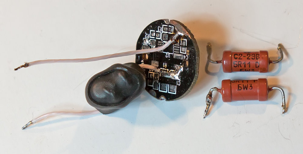 Ремонт китайского фонарика TrustFire XM-L Z5 - 4 Ремонт китайского фонарика TrustFire XM-L Z5 - 4