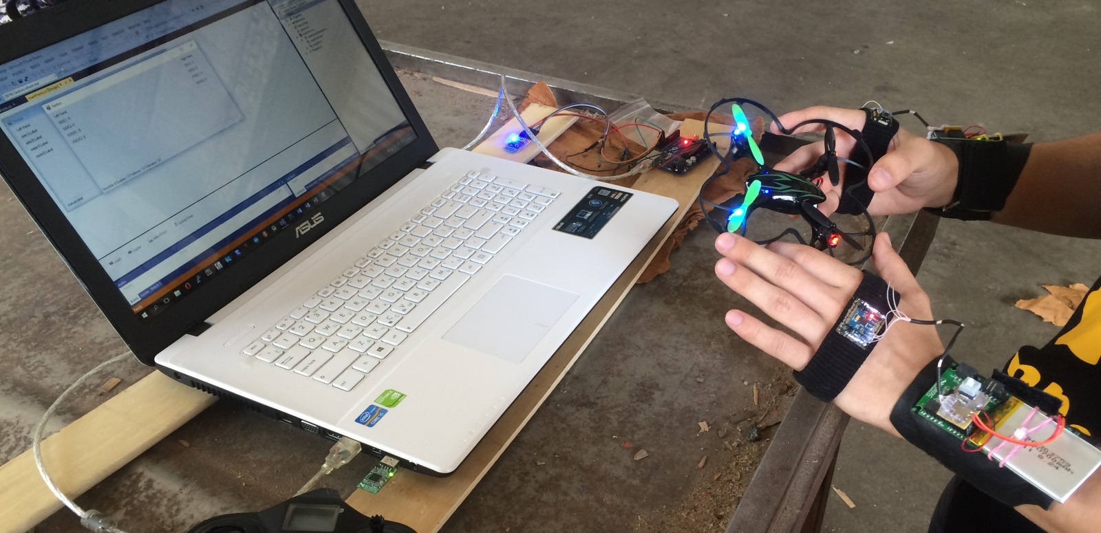 Gestus — контроль радиоуправляемых моделей с помощью жестов - 3 Gestus — контроль радиоуправляемых моделей с помощью жестов - 3