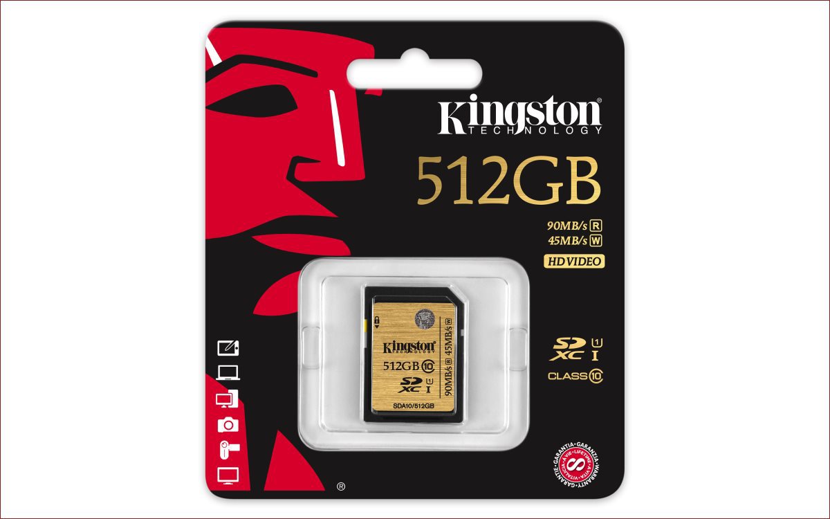 [Анонс] Kingston пополняет линейку карт памяти UHS-I SDHC-SDXC моделью ёмкостью 512 гигабайт - 2