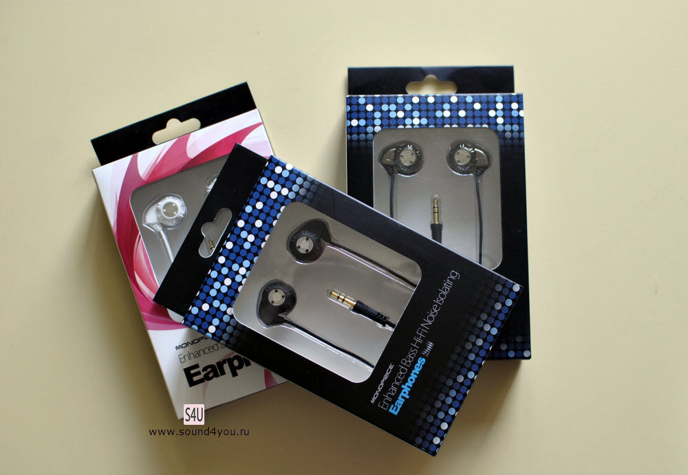 Обзор вставных наушников Monoprice Enhanced Bass Hi-Fi Noise Isolating - 2 image