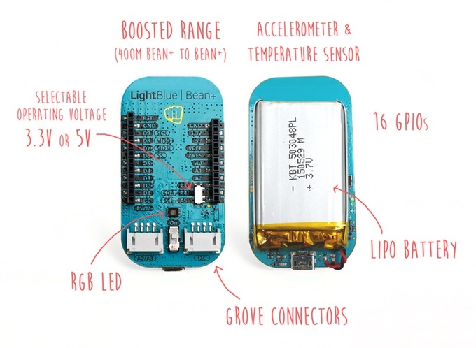 LightBlue Bean+: Bluetooth Arduino для эпохи мобильных устройств - 3 LightBlue Bean+: Bluetooth Arduino для эпохи мобильных устройств - 3