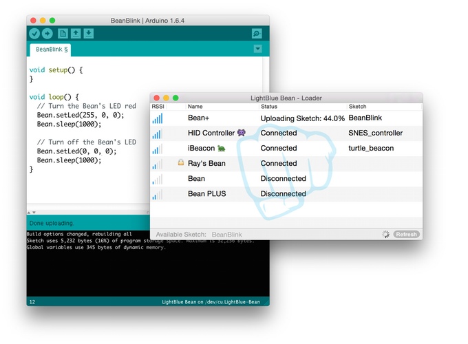 LightBlue Bean+: Bluetooth Arduino для эпохи мобильных устройств - 7 LightBlue Bean+: Bluetooth Arduino для эпохи мобильных устройств - 7