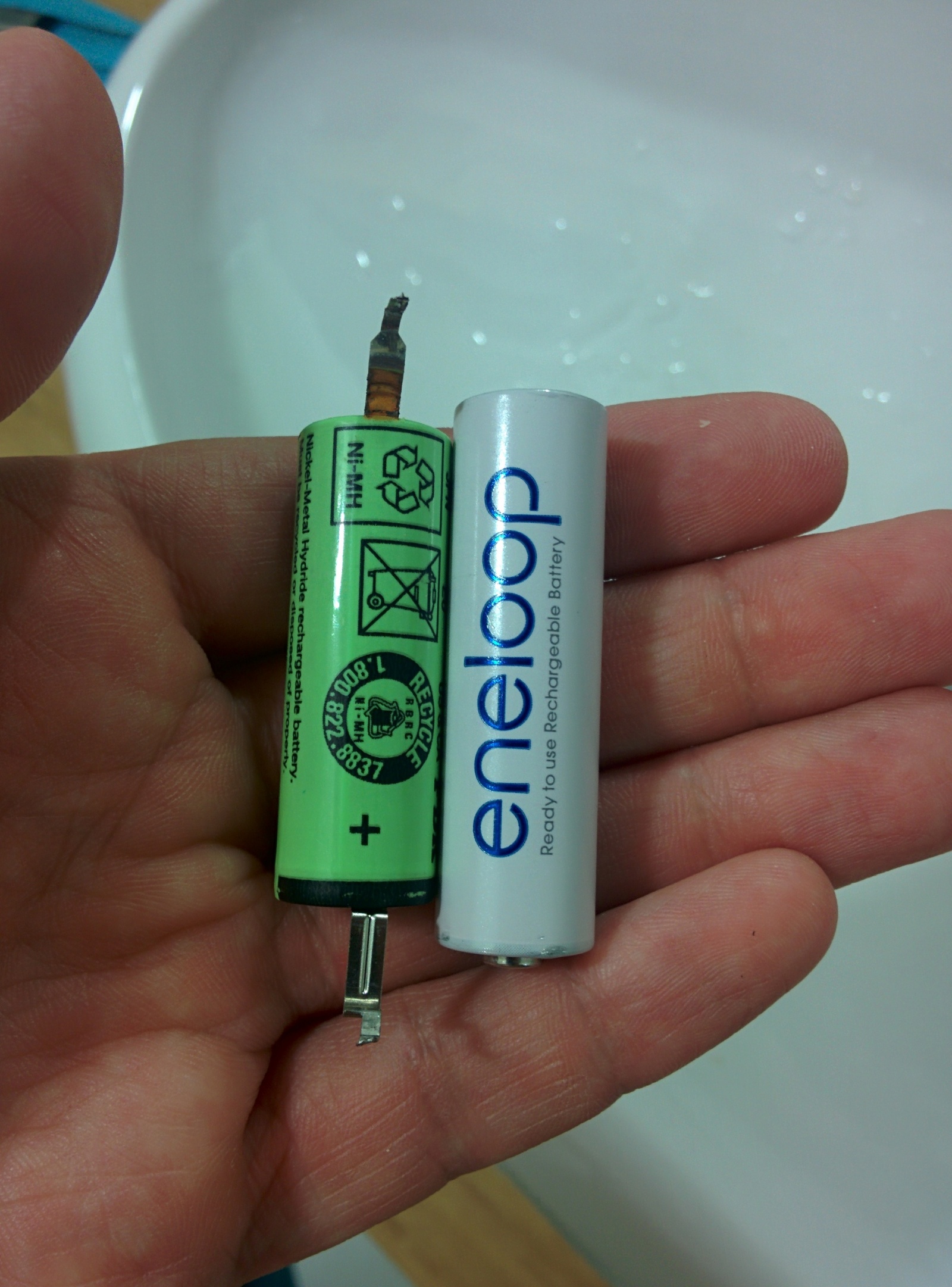 аккумулятор для электрической зубной щетки