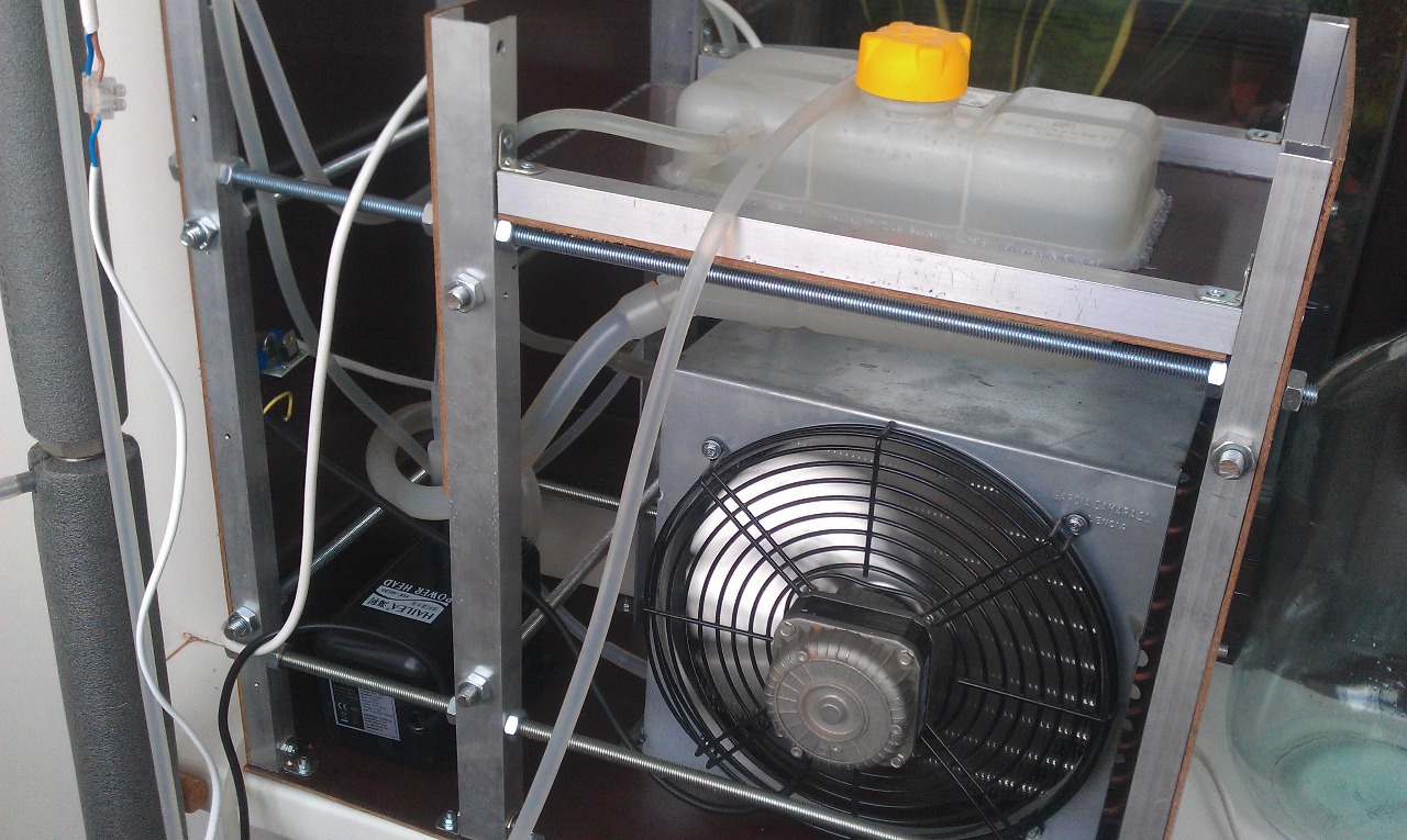 Холодильник для дистилляции с воздушным охлаждением - 2