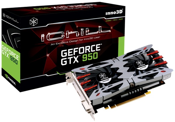 Inno3D iChill GTX 950 2GB