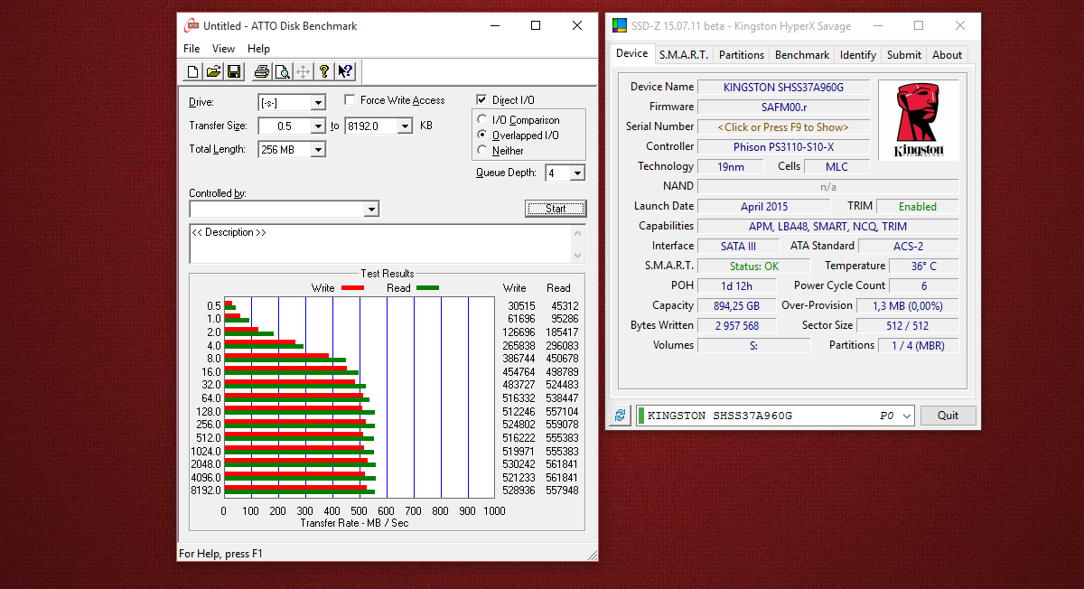 [Тестирование] Твердотельный накопитель HyperX Savage емкостью 960 гигабайт - 6