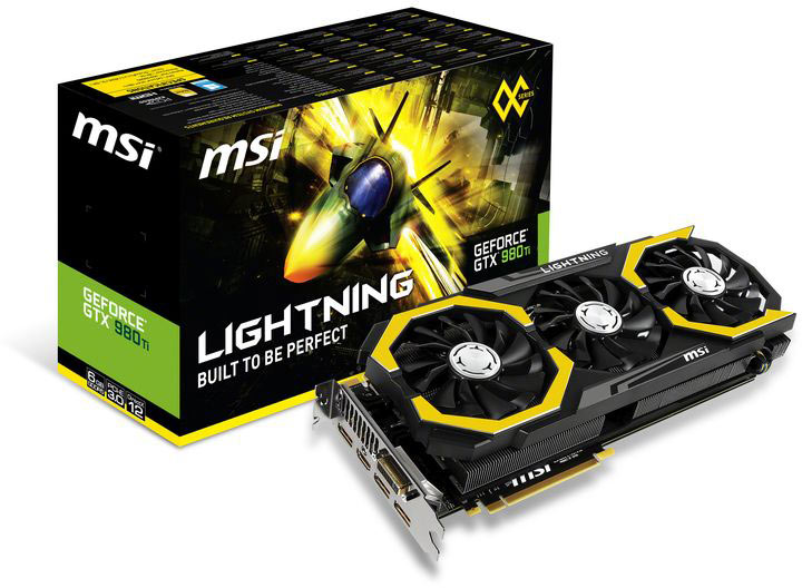 О цене 3D-карты MSI GeForce GTX 980 Ti Lightning данных пока нет