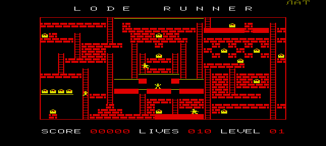 Портирование Lode Runner с БК на УКНЦ - 2