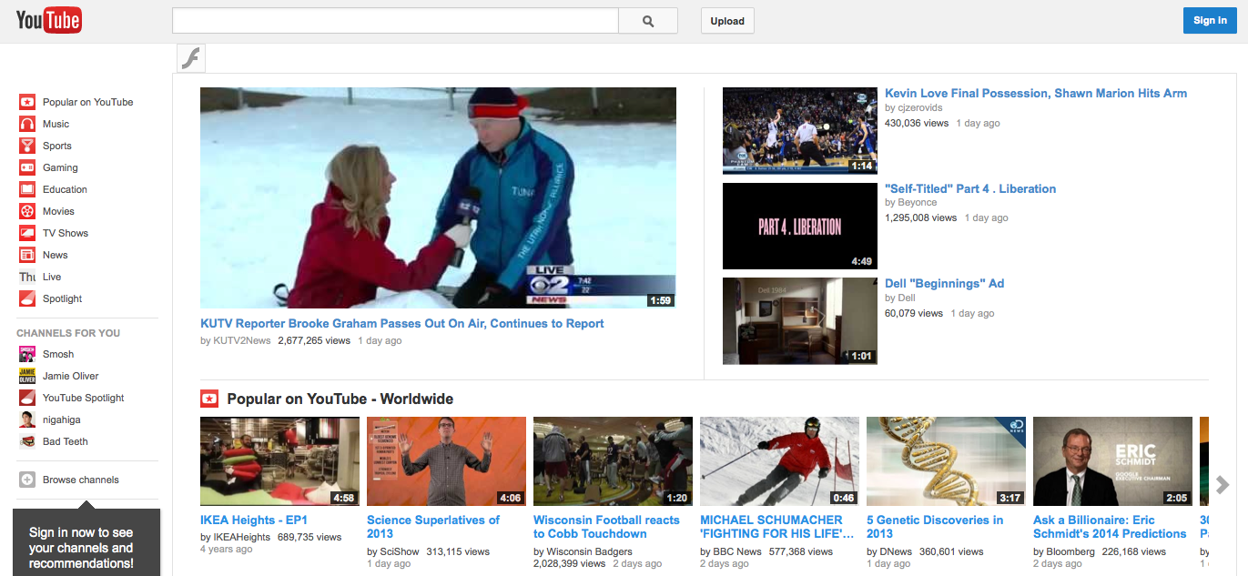 Первые версии Google, Facebook, YouTube и других IT-монстров (и чему они могут научить тебя в плане развития собственного бизнеса) - 9 Первые версии Google, Facebook, YouTube и других IT-монстров (и чему они могут научить тебя в плане развития собственного бизнеса) - 9