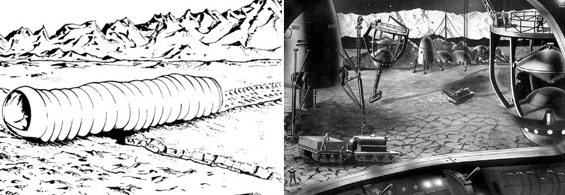 Проекты лунных баз: история - 3