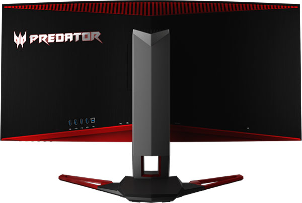 Размер вогнутого экрана Acer Predator Z35 — 35 дюймов